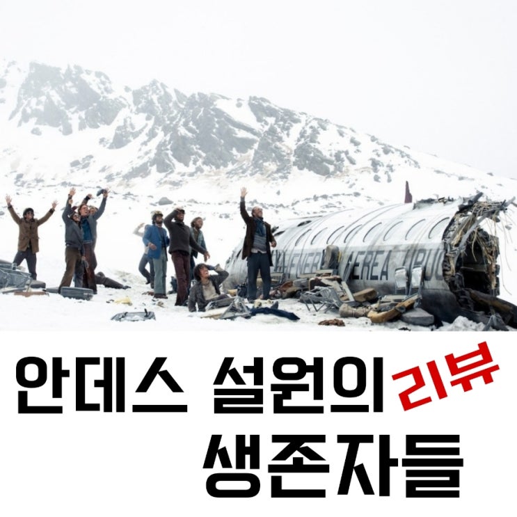 안데스 설원의 생존자들 Society of the Snow 실화기반 넷플릭스 영화 관람평