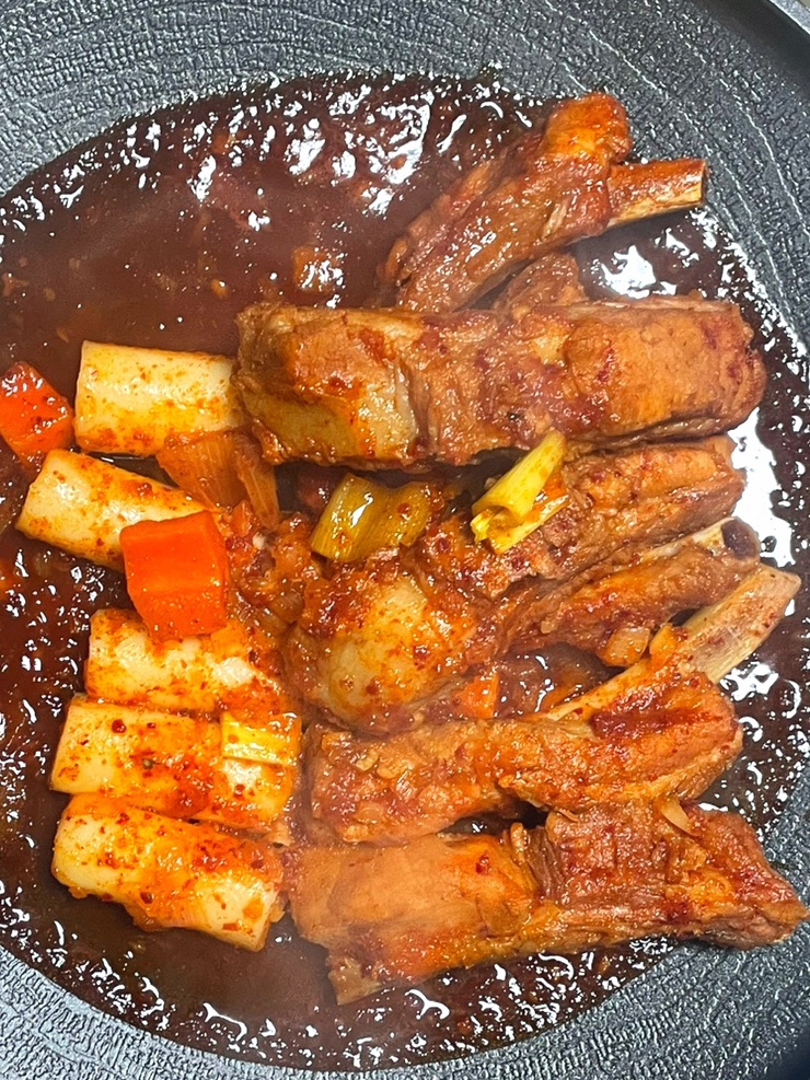  캠핑 밀키트 등갈비찜 맛집, 작은시장 푸드 배송후기