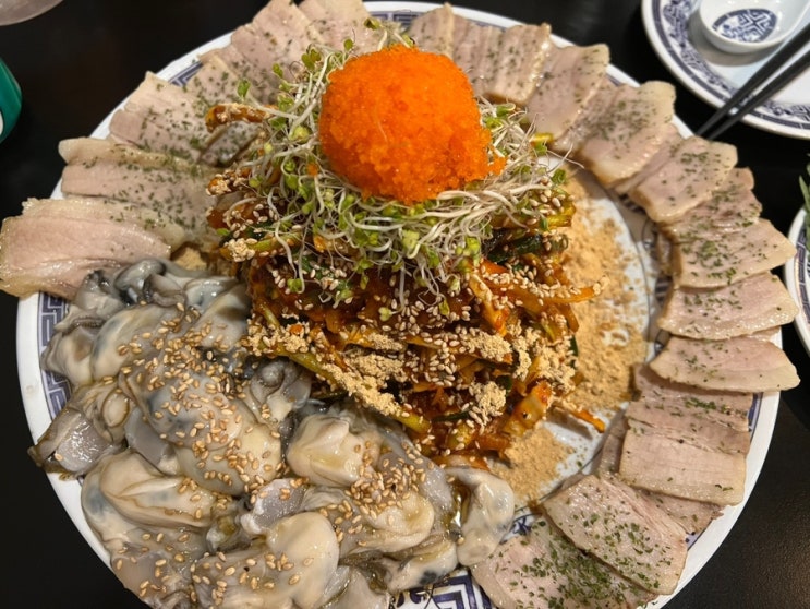  상봉동 안주 맛집 / 지금 먹기 딱 좋은 굴삼합 / 0910멸치집