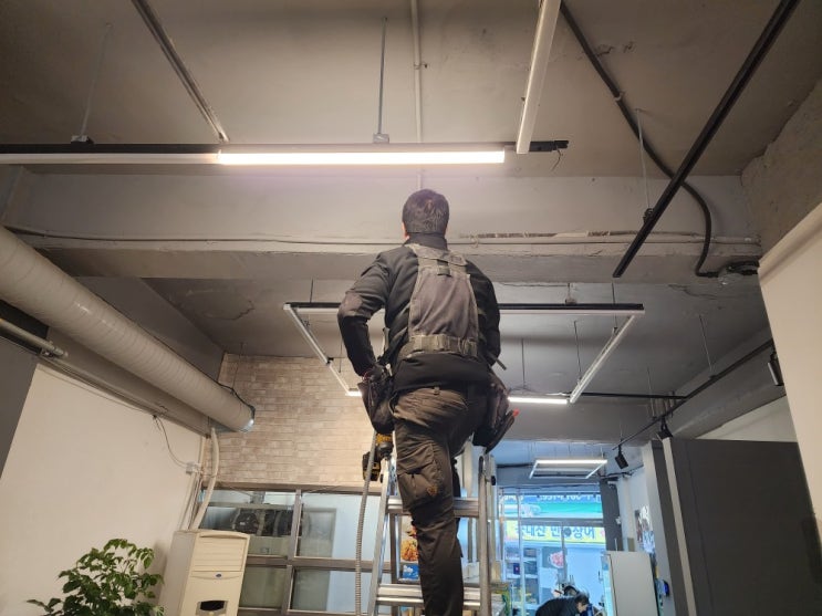  청량리 음식점 소방공사 화재감지기 증설 작업