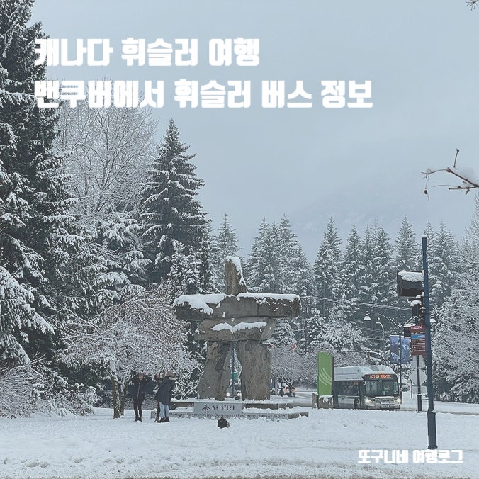  캐나다 휘슬러 여행! 밴쿠버에서 휘슬러 버스 정보 및 탑승 후기