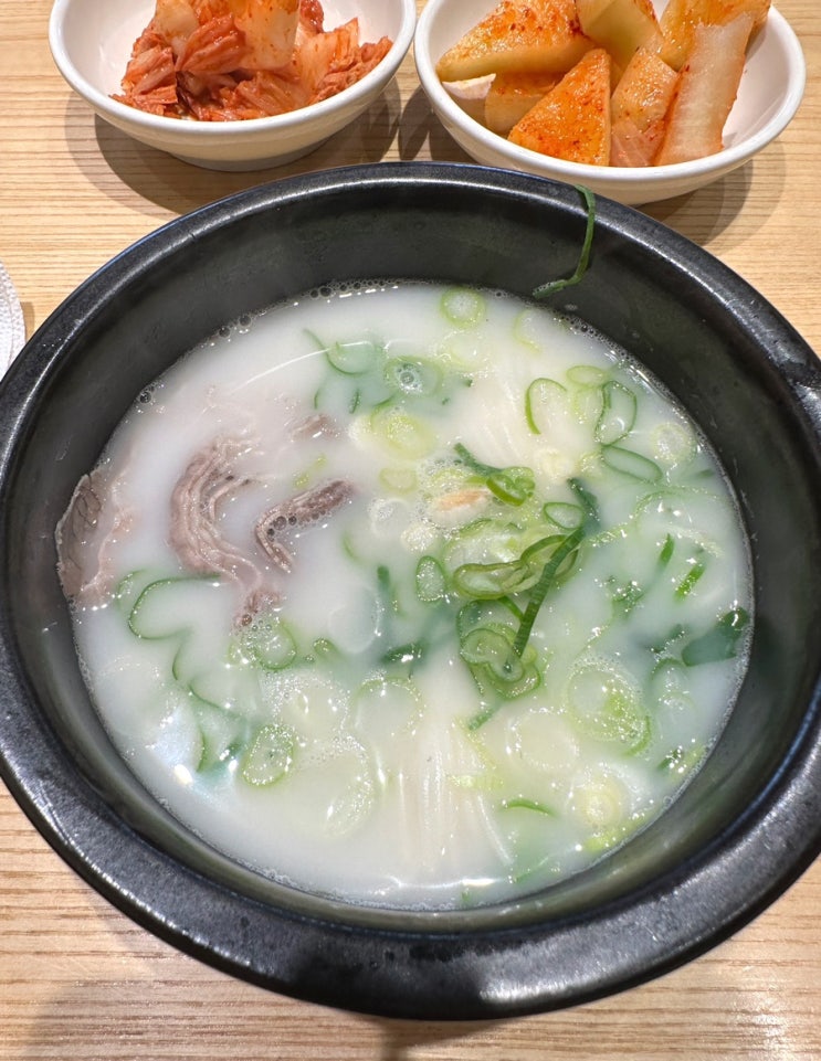  아산 온양온천 맛집 한촌설렁탕에서 밥 한 그릇 뚝딱