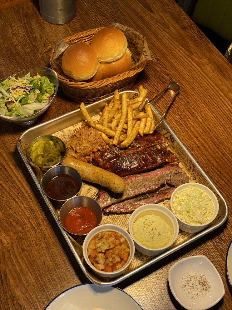  구갈동 맛집 ‘바베큐홀릭’ 기흥구청 점심특선 (훈연 폭립 브리스킷)