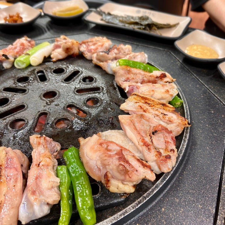  충북혁신도시 맛집 음성군 닭갈비 팔각도 후기