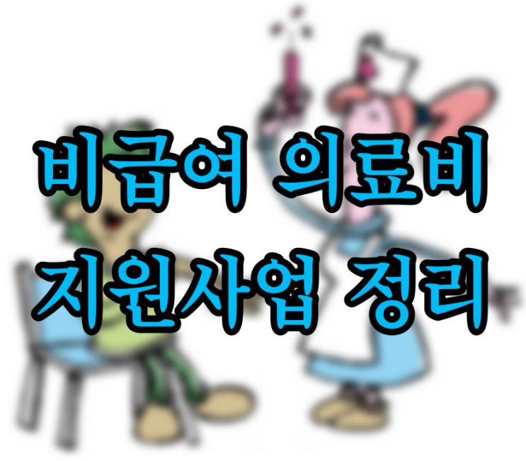  2024년 재난적 의료비 지원사업 / 비급여 의료비 지원사업 신청방법 자격 정리