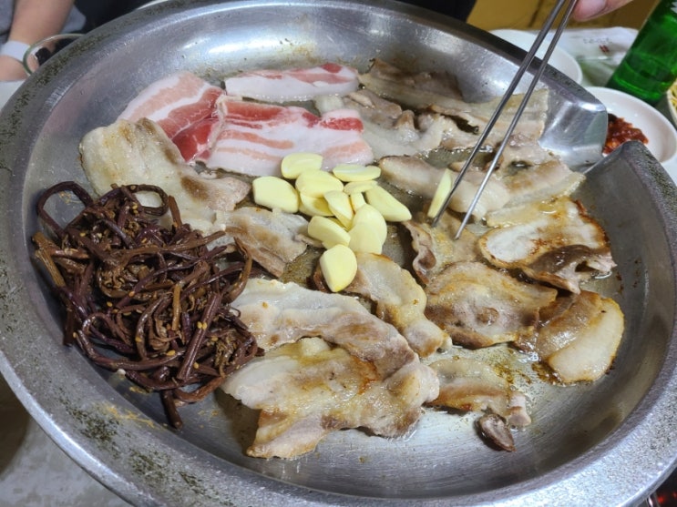  태안 명동식당 냉동삼겹살 냉삼 맛집 볶음밥까지 맛있는 현지인 로컬맛집 인정