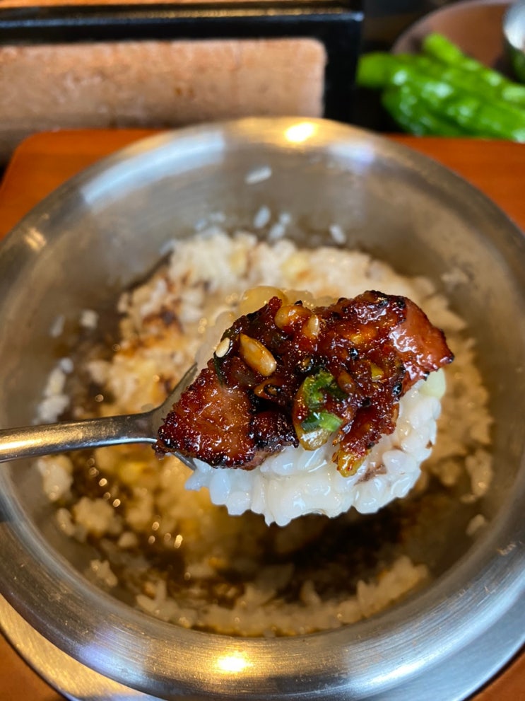 마곡점심 고급 한식당 느낌의 직화장인
