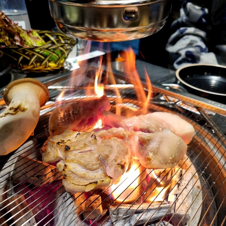  잠실새내 고기집 돼지고기 특수부위 9900원 가성비 맛집