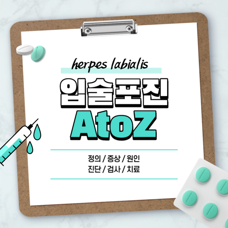  입술포진 A to Z 【#구순포진 #원인 #증상 #치료 #약 #초기 #전염 #연고 #흉터 #술 #병원 #내과 #헤르페스】