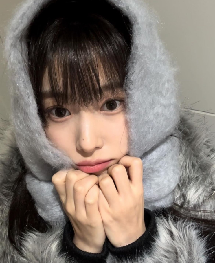  강혜원 목도리 로에베 머플러 얼마야?