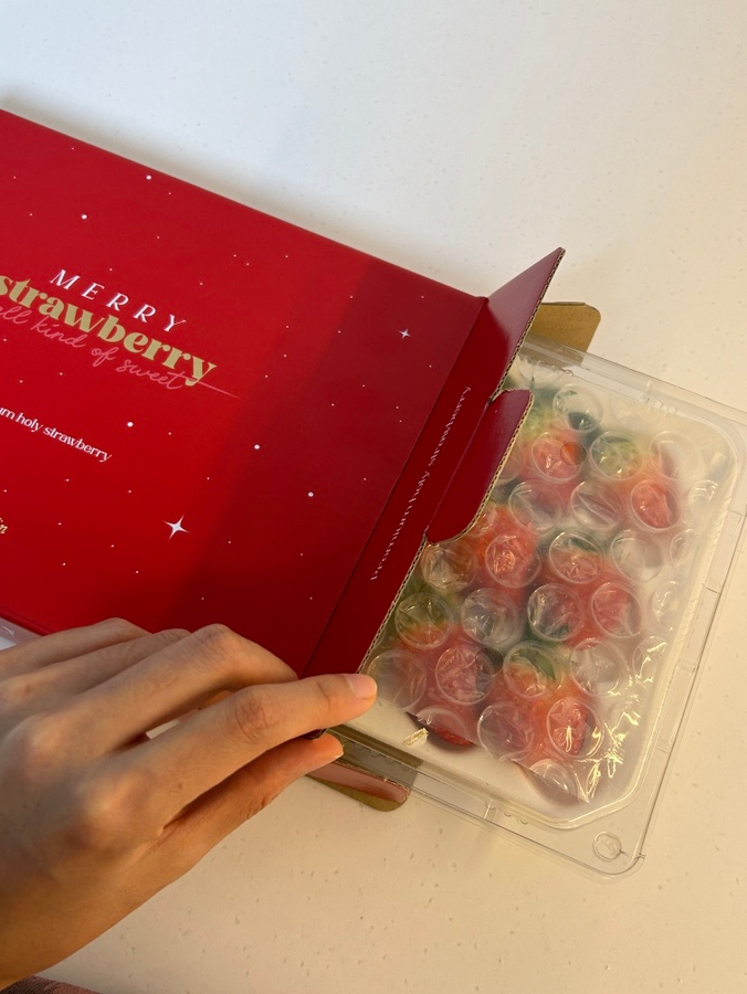 [수플린] 포장까지 예쁜 프리미엄 딸기 | 카카오톡 설 선물 추천