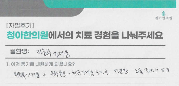  외음부 + 유두 습진 + 항문 가려움 치료 후기 (치료 기간 - 3개월)