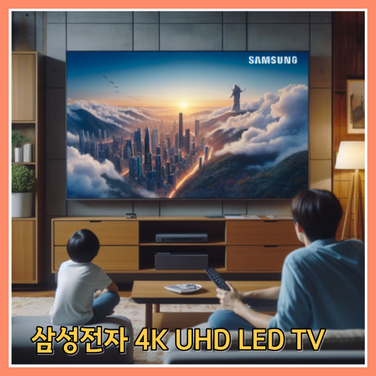  삼성전자 4K UHD LED TV 최고의 홈 엔터테인먼트를 위한 완벽한 선택