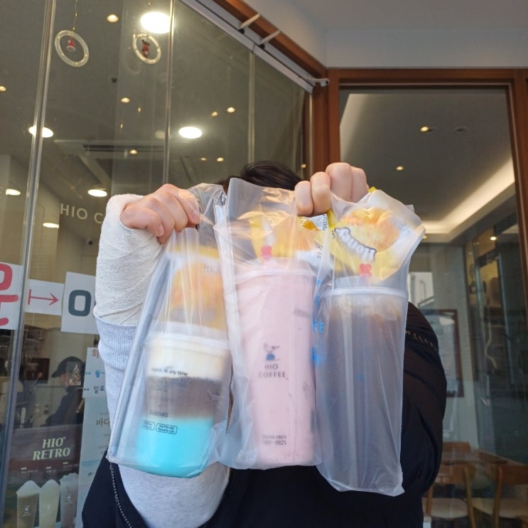  내돈내산 수원 매교동 이색카페 바다소금커피 하이오커피 수원세류점
