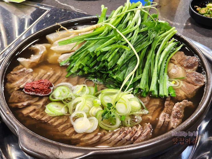  관평동맛집 아롱사태와 소꼬리가 있는 황해수육