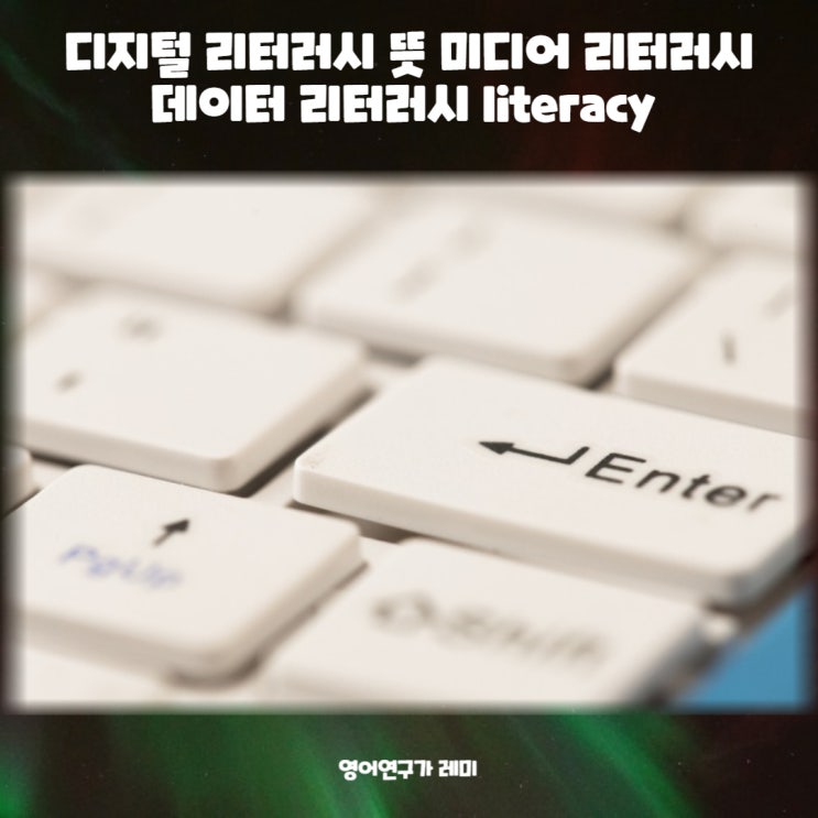 리터러시 뜻 미디어 데이터 리터러시 literacy (+ 디지털 리터러시)