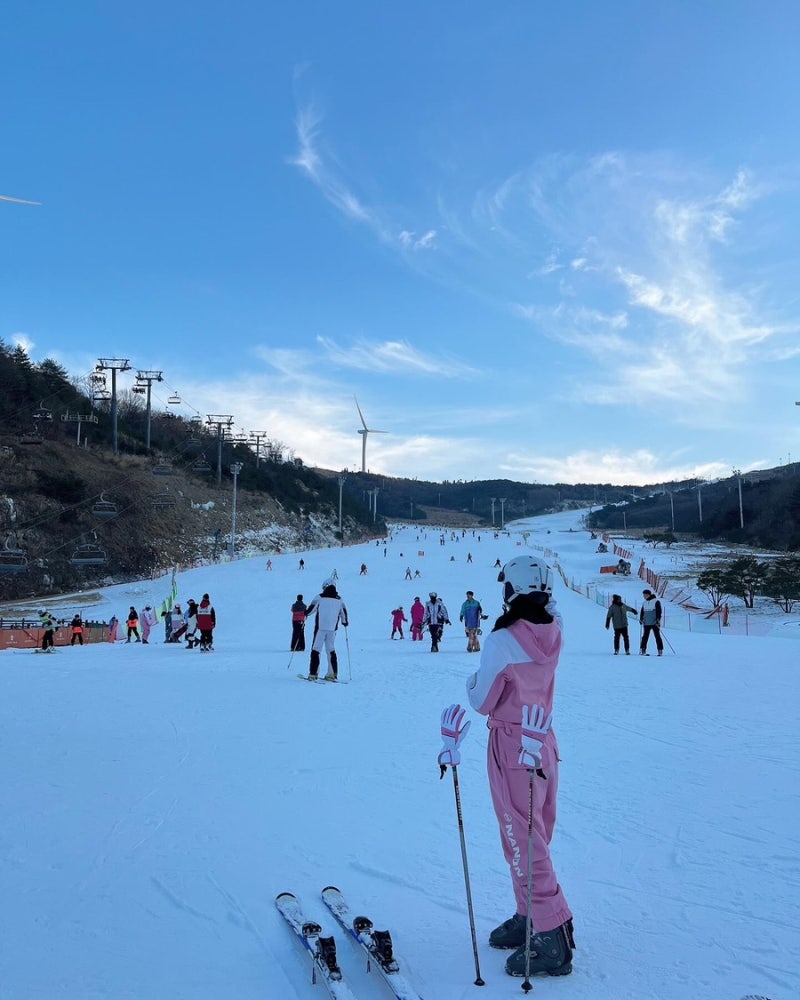 [내돈내산/양산] 금잔디스키 타는 왕초보가 스키장 가는 법 ㅣ 양산에덴밸리스키장, 브이렌....