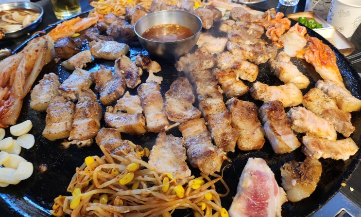  금정역 맛집 동두천솥뚜껑삼겹살 금정역점