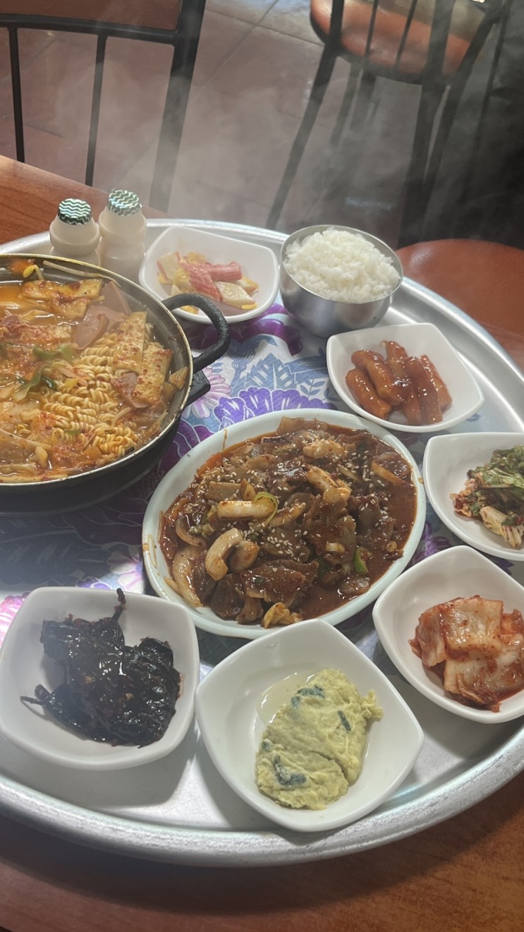 경대북문 유정분식 ㅣ가성비 너무 좋은 경북대 한식맛집 c