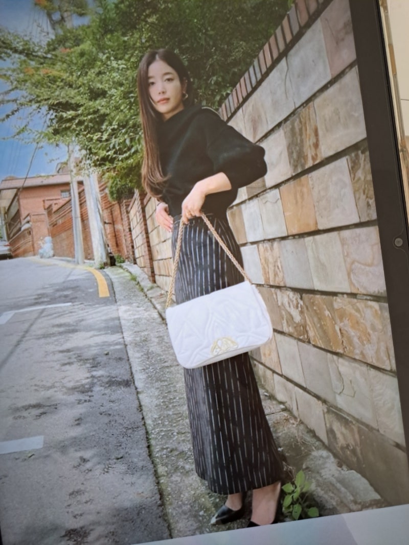 알렉산더맥퀸 가방, 씰백 기은세 정소민 패션 30대 40대 백화점 명품 브랜드