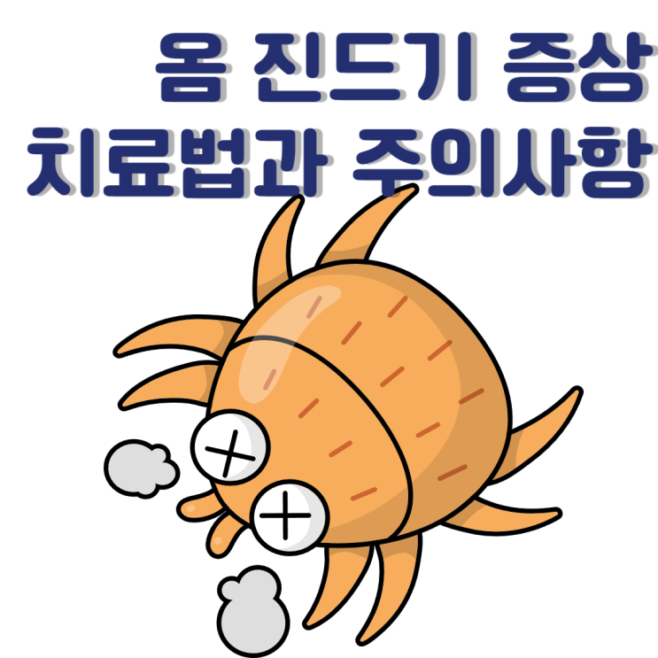  옴증상과 치료와 관리방법 자세히 알아보기