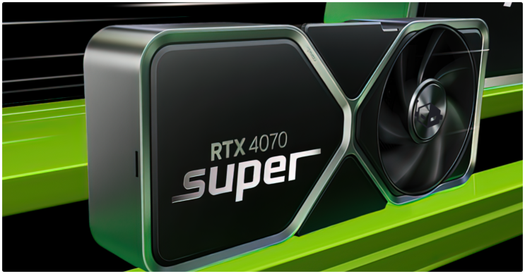  엔비디아 지포스 RTX 4070 SUPER GPU 벤치마크 유출