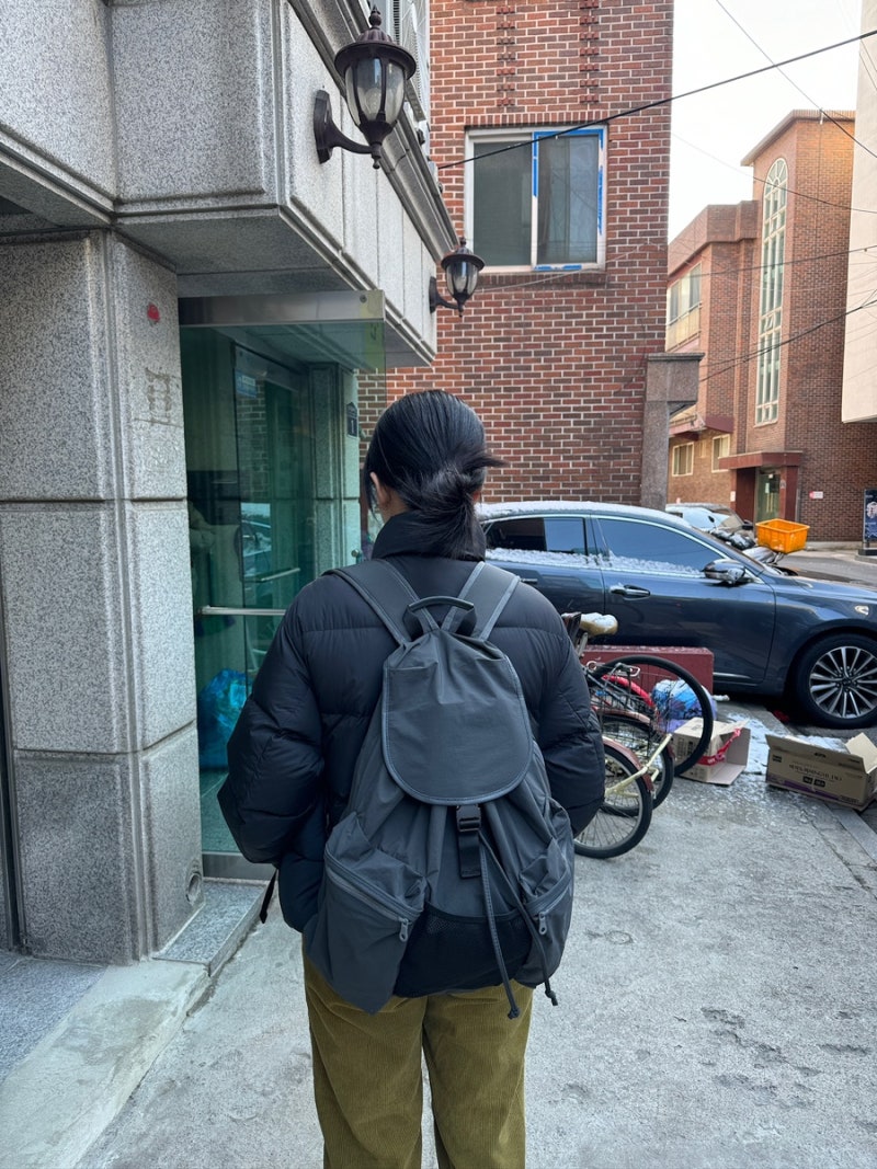 MAZI UNTITLE 마지언타이틀 백팩 추천 | all day bag 03 올데이백 03 그레이