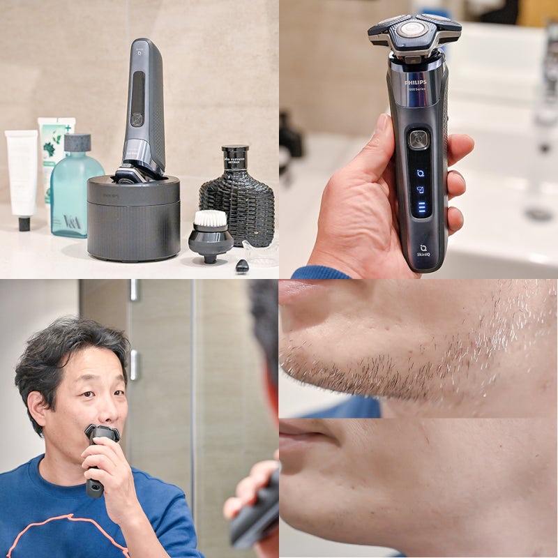 새해선물 필립스 전기면도기 신제품 SkinIQ 7000 시리즈(S7882/75)초밀착 쉐이빙