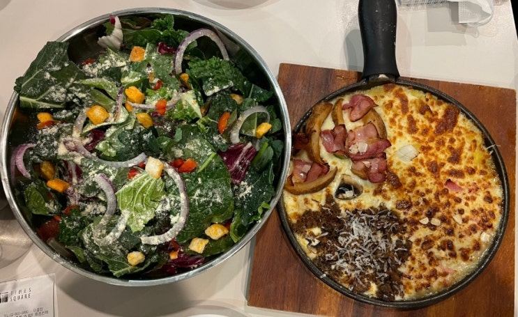  영등포 타임스퀘어 맛집 미즈컨테이너 내돈내산 후기