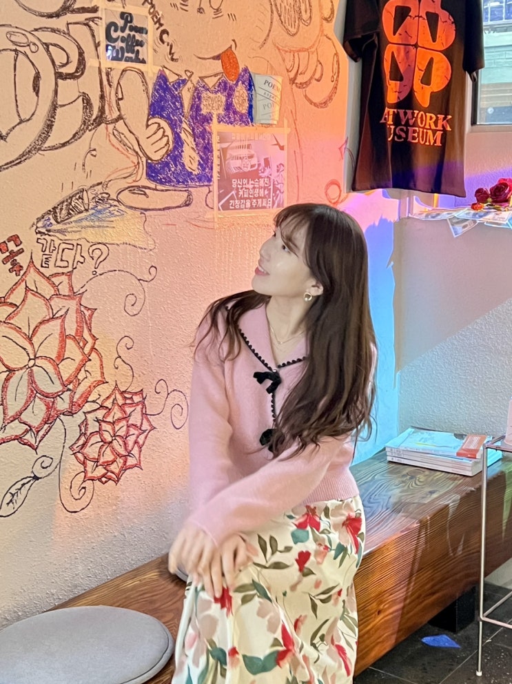  20대여자쇼핑몰추천 브리에20 핑크 앙고라 세일러 니트