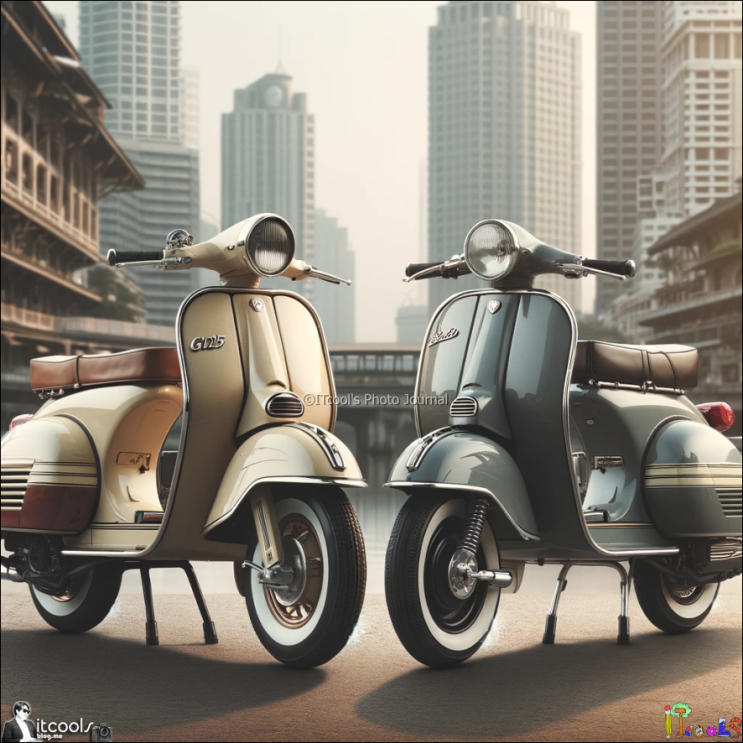  도심 속 클래식의 재해석: 로얄알로이 GP125 & GP200