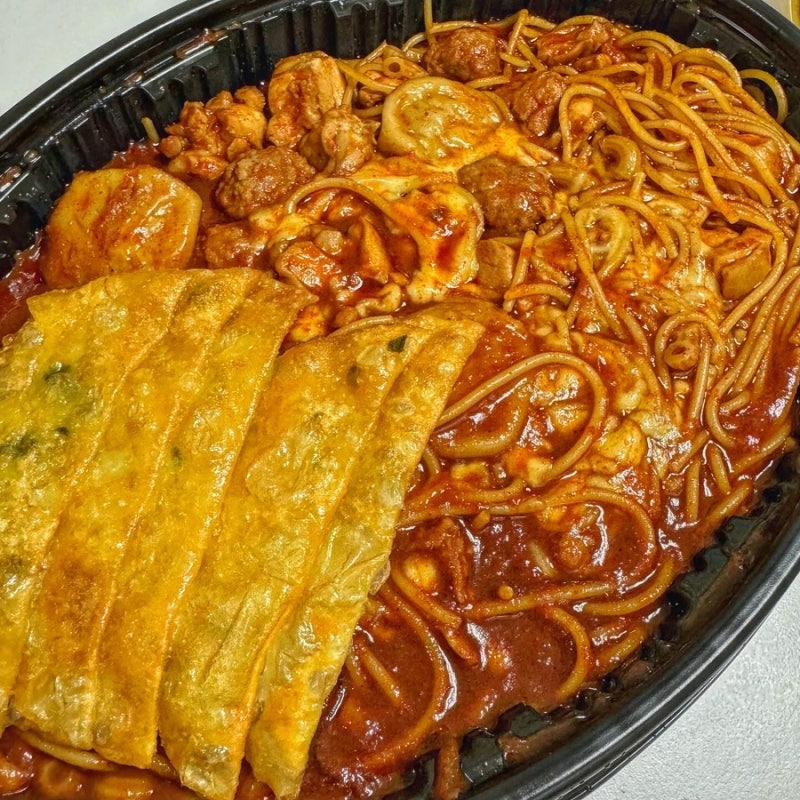 두찜 메뉴 추천 찜닭과 파스타의 꿀조합 찜닭게티 : 네이버 블로그