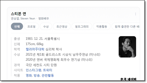 <b>스티븐</b>연 골든글로브 남우주연상 성난사람들
