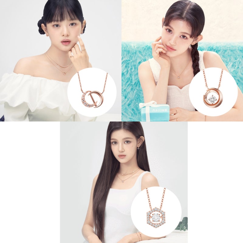 스톤헨지 목걸이 브랜드 추천 14K 다이아 달 커넥션 목걸이 길이 가격