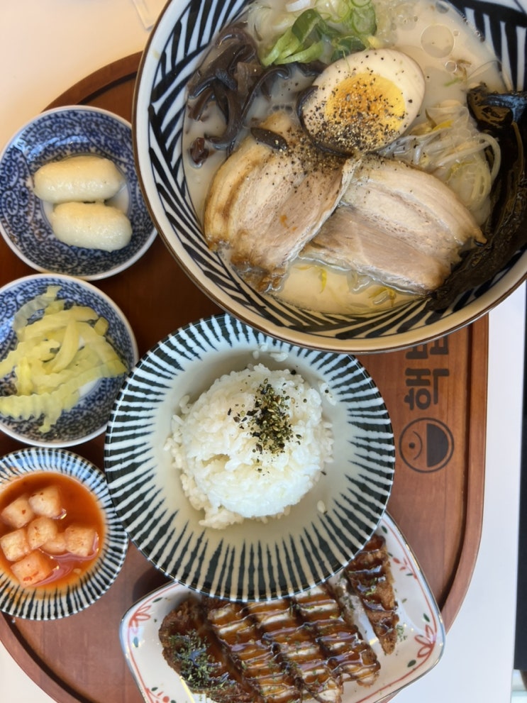 신림) 핵밥 : 일본식 라멘 (돈코츠라멘, 카라이라멘)
