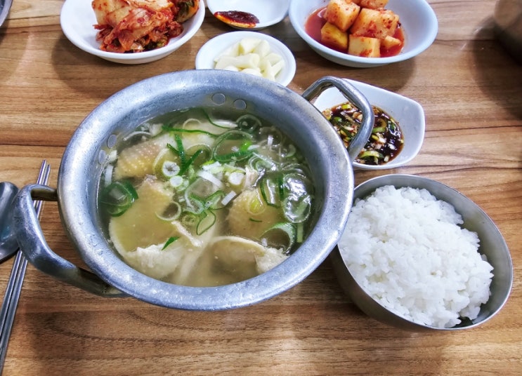 남대문 맛집 닭진미 <b>강원</b>집 닭곰탕 노포맛집