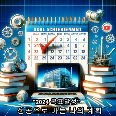  올해 목표 "2024 목표 달성: 성공으로 가는 나의 계획!"