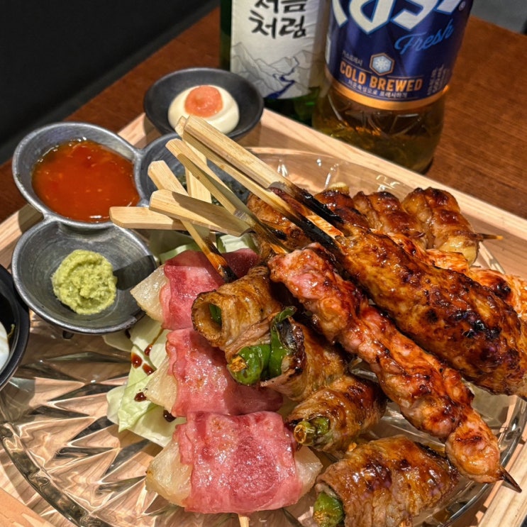  원주 단계동 이자카야, 수제 꼬치가 맛있는 분위기 좋은 술집 야키토리하코
