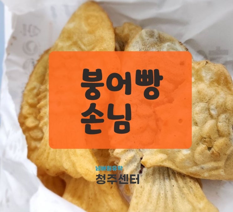 붕어빵 들고 손님 오셨어요!! [청주유학원 넘버원유학 plus]