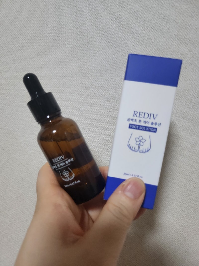 [풋케어]레디브 삼백초 풋 케어 솔루션 앰플 사용 후기