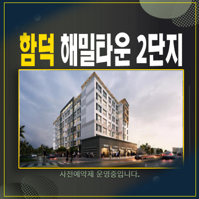  함덕해밀타운2단지 제주 함덕리 세컨하우스 신규아파트