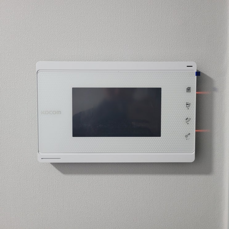  중랑구 중화동 극동아파트 코콤 비디오폰 K6B VP-70C 설치