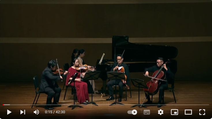 J. Brahms | Piano Quintet in F minor, Op. 34 앙상블 뷰티풀 랑데부