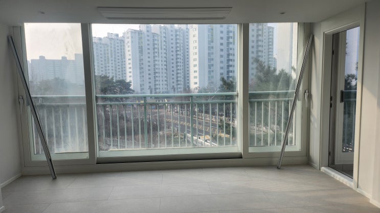 부평 삼산동 화이트 블라인드 커튼 주문 제작 후기