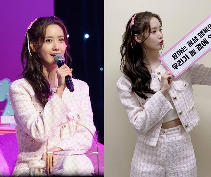 [그 옷 어디꺼] 윤아, 팬미팅 인기폭발! 화사한 핑크 트위드... 