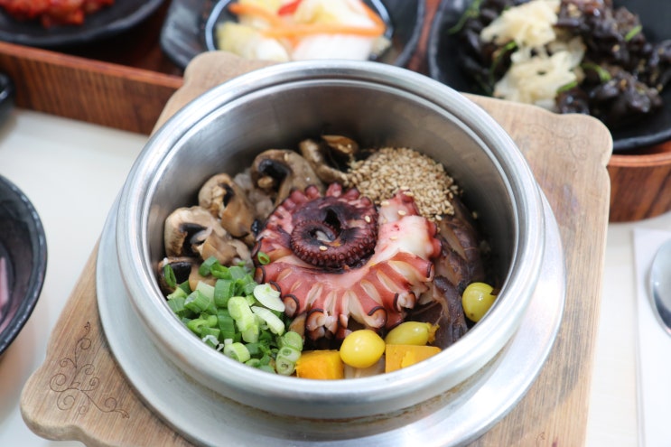  강화도 현지인 맛집 문어양송이영양밥이 맛있는 맛을담은강된장