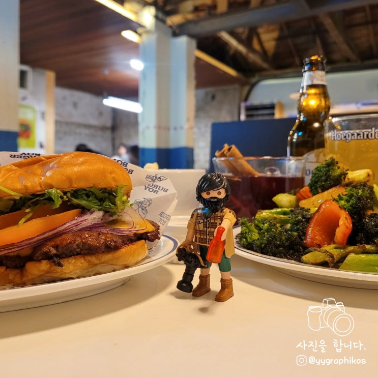  [서울시 용산구 한강로3가] 용산역 점심 수제버거 맛집 - 버거보이 신용산점