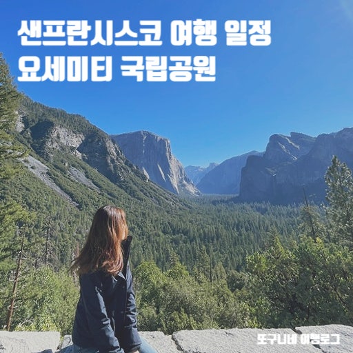  샌프란시스코 여행 일정 추천! 요세미티 국립공원