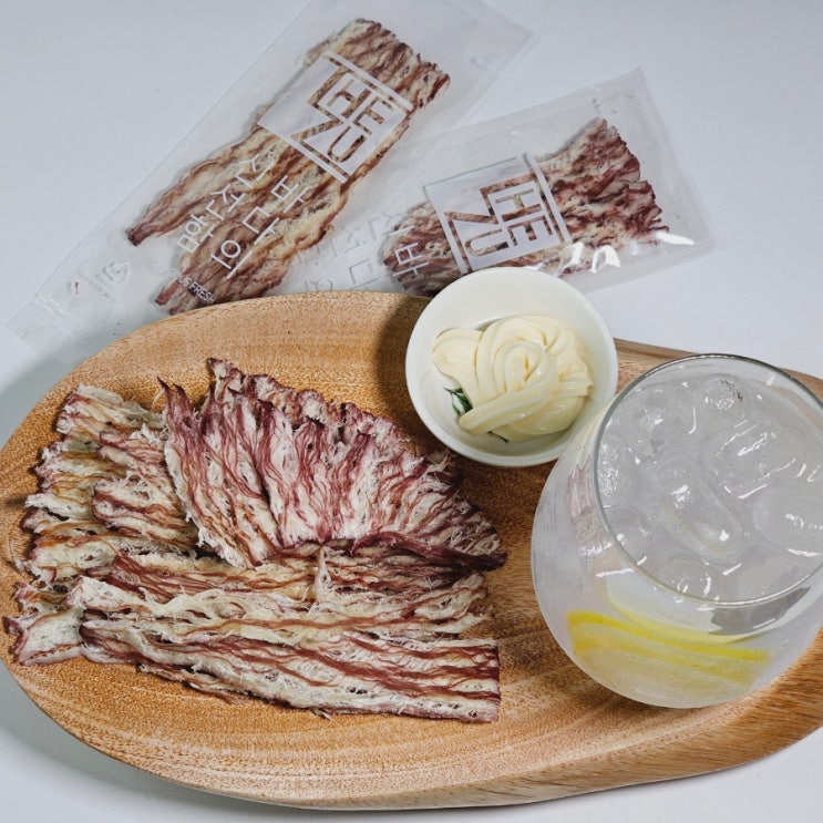  더주 맥반석오징어 칼로리 맥주안주 하이볼안주 추천