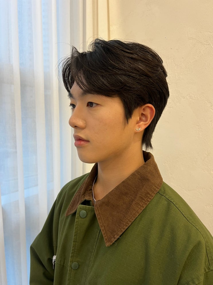  핫한 동탄 남자 미용실에서 인생 가르마펌 6:4 찾았잖아!